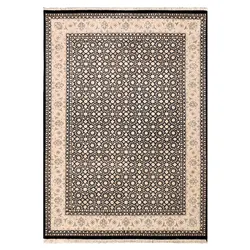 Orientteppich Herati Royal 140 x 200 cm Mischgewebe Schwarz