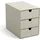 Bigso Box of Sweden Schubladenbox INGRID 3-tlg. beige
