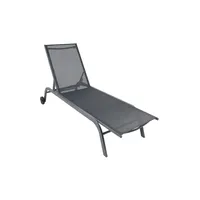VCM Sonnenliege rollbar Maße cm B. 58 H. 32