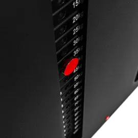 Dione Cable Crossover 2 x 100KG Metallgewichte - Kompakt 120 cm x 12 cm x 198 cm - Kraftstation - Homegym