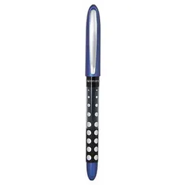 Westcott PULSAR Tintenroller schwarz/blau 0,5 mm, Schreibfarbe: blau, 1 St.