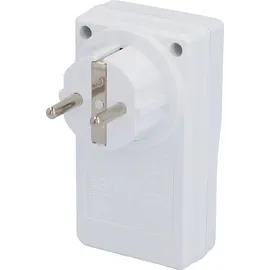 Unitec Funkfernschalterset Indoor mit Selbstlernfunktion, Funksteckdosen Set, 3 Steckdosen+ 1 Fernbedienung, weiß