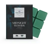 miscentia Duftwachswürfel - Duftwachs für Duftlampe, Teelicht, elektrisch, Geschenkidee, Wax melts, aus Sojawachs, plastikfrei und vegan... (Midnight Woods)