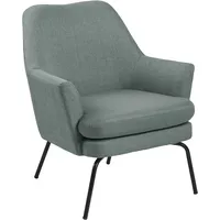 Actona group AC Design Sessel, (olivgrün) - 74x83x73 cm