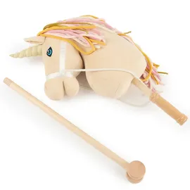 Bieco Steckenpferd Einhorn Aurora Ohne Griff Und Mit Rollen | Multicolor | One Size