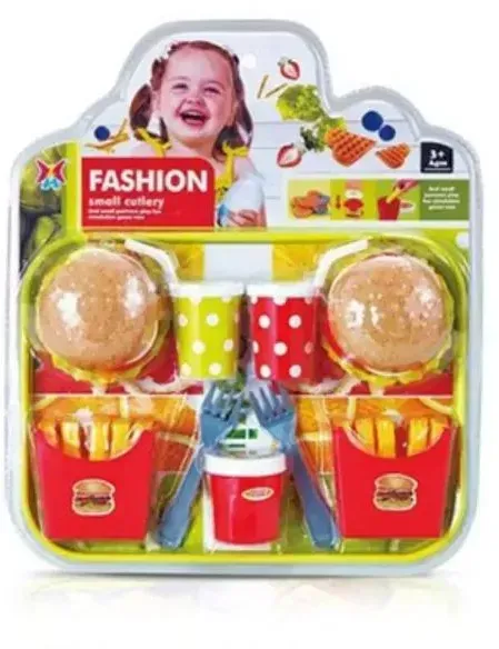 Doppel-Hamburger-Menü-Spielset