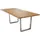 58 aufm Kessel Daisie 140 x 77 x 90 cm Wildeiche geölt braun