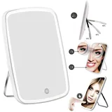 MuCoLa Kosmetikspiegel Make-up LED Wandspiegel Badspiegel Rasierspiegel Badezimmerspiegel Schminkspiegel Spiegel Badezimmer Tischspiegel