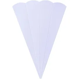 Folia Schultüten Rohlinge 68cm weiß