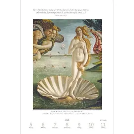 Harenberg Kunst Wochen-Kulturkalender 2027 Wandkalender