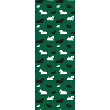 Queence Vinyltapete Josephine, glatt, bedruckt, Fellimitat, Reptilienprägung, tropisch, animal print, Motiv, 90x250cm, selbstklebend, kinderleichte Anbringung, Sticker grün