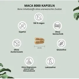 Nutri Plus Maca 8000 Kapseln 180 St.