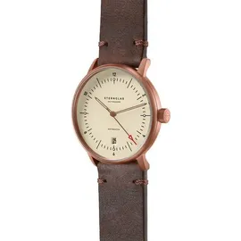 STERNGLAS NAOS Automatik Alabaster Bronze/Braun