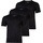 Boss Classic Kurzarm-v-ausschnitt-baselayer 3 Einheiten Black M