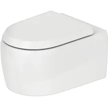 Duravit Qatego Wand-WC mit WC-Sitz Weiß Hochglanz