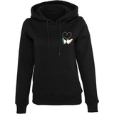 Mister Tee Miss Tee Mt2487 Kicks Love Emb Kapuzenpullover Black M