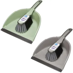 flink & sauber Kehrgarnitur Kunststoff kann variieren