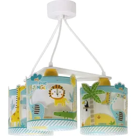 Dalber kinderzimmer, Pendelleuchte Little Jungle 3xE27/15W/230V - Bunt