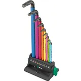 WERA 950/9 Hex-Plus Multicolour 3 Winkelschlüsselsatz,