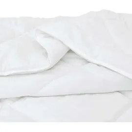 vidaXL Decken & Bettdecken Weiß 140 x 220 cm Mikrofaser