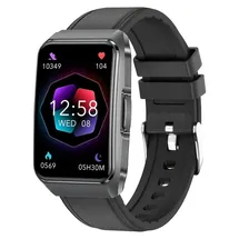 knauermann Neo 2 Band 44 mm Schwarz Lederarmband Schwarz