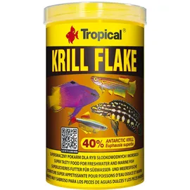 Tropical Krill 40% Flakes 1000 ml farbverstärkendes Fischfutter Flocken