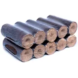 Holzbriketts Nestro (rund),  100% EICHE,  10 kg Hartholzbriketts