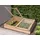 Delta Frühbeet Holz 119 x 80 x 21 cm Braun