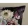 PURE luxury collection Marleen Blumen Bordeaux 155 x 220 cm + 2 x 80 x 80 cm