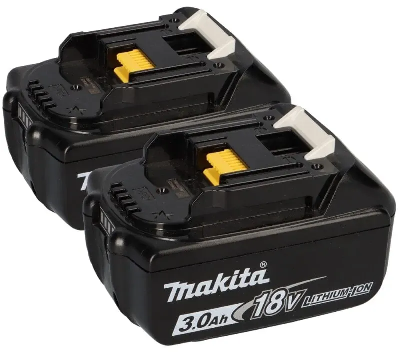 2x Makita Akku Original BL1830 18V 3000mAh LiIon