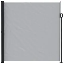 vidaXL Ausziehbare Seitenmarkise 120 x 600 cm Grau