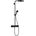 Showerpipe 1jet EcoSmart mit Thermostat Mattschwarz