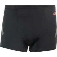adidas Ripstream Boxer-Badehose Black / Lucid Red L/XL