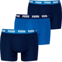 Puma Everyday Boxershorts 3 Einheiten True Blue Combo M