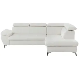 Livetastic Ecksofa Kunststoff 4-Sitzer Braun