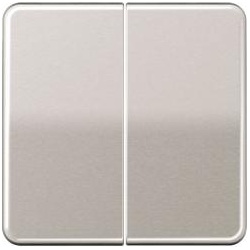Jung  Steuertaste Standard 2fach (platin)