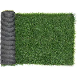 Kunstrasen Oxford - Rasenteppich für Balkon, Terrasse & Garten - Höhe 25 mm, Gewicht 1600 g/m2 / 100 x 100 cm