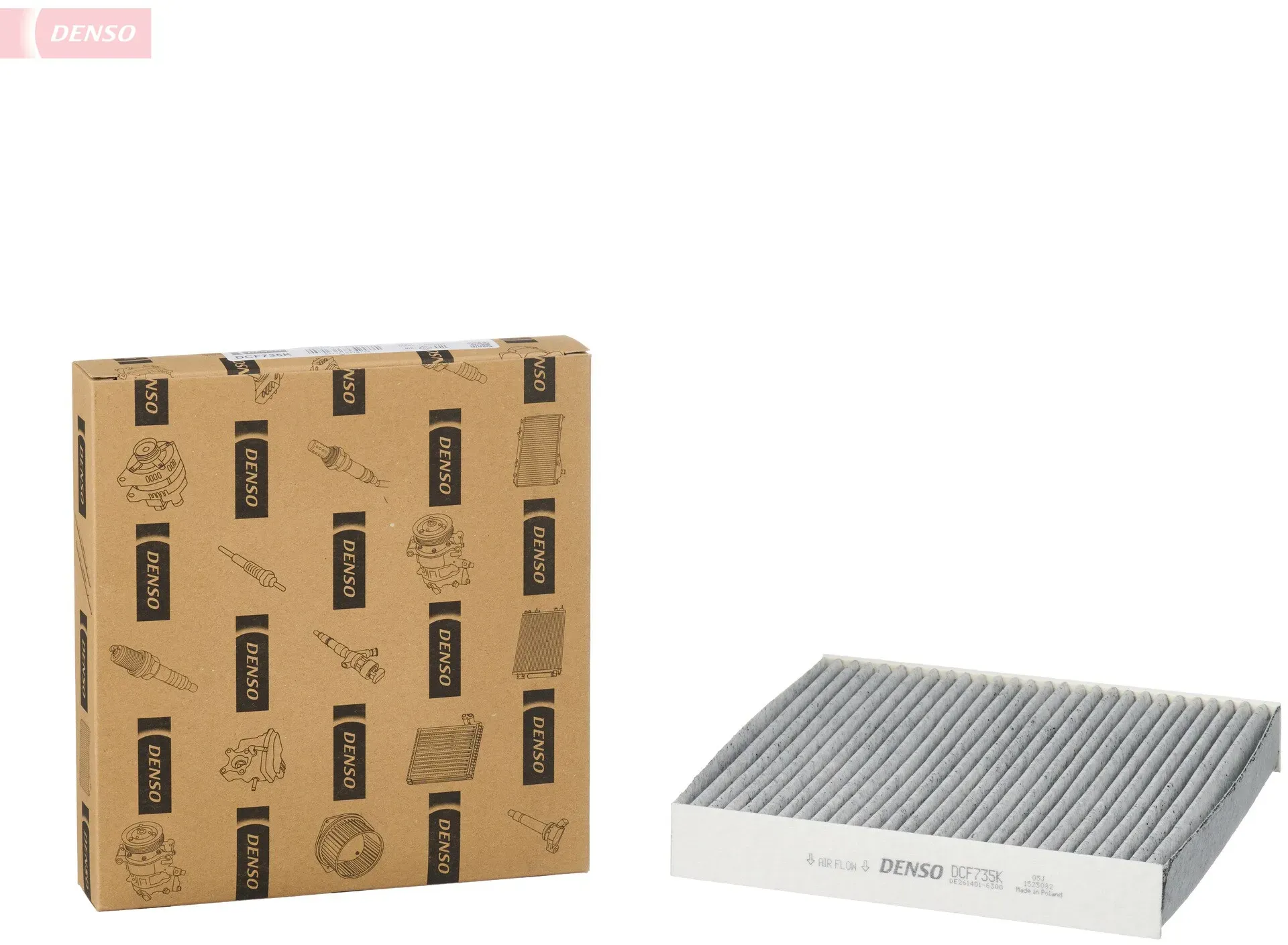 DENSO Filter, Innenraumluft dcf735k für Fiat