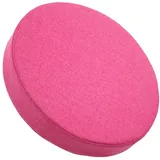 uyeoco Sitzerhöhung Runde Stuhlkissen Outdoor/Indoor 30cm/35cm/40cm/45cm/50cm rutschfest Sitzkissen Stuhlauflage, Gepolstertes Sitzkissen für Esszimmer, Küche, Garten, Büro(Rose,30x5cm)