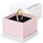 Pandora 163322C01 Ring für Damen Struktur & Steine Goldfarben, 50/15,9