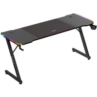 huzaro Hero 4.8 RGB Gaming-Tisch Schwarz PC