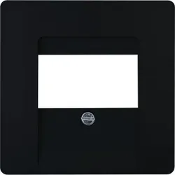 Kopp 326050183 PARIS - TAE-Abdeckung, Farbe: schwarz matt