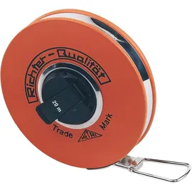 Richter Stahlmaßband Metri Weiß 10 m