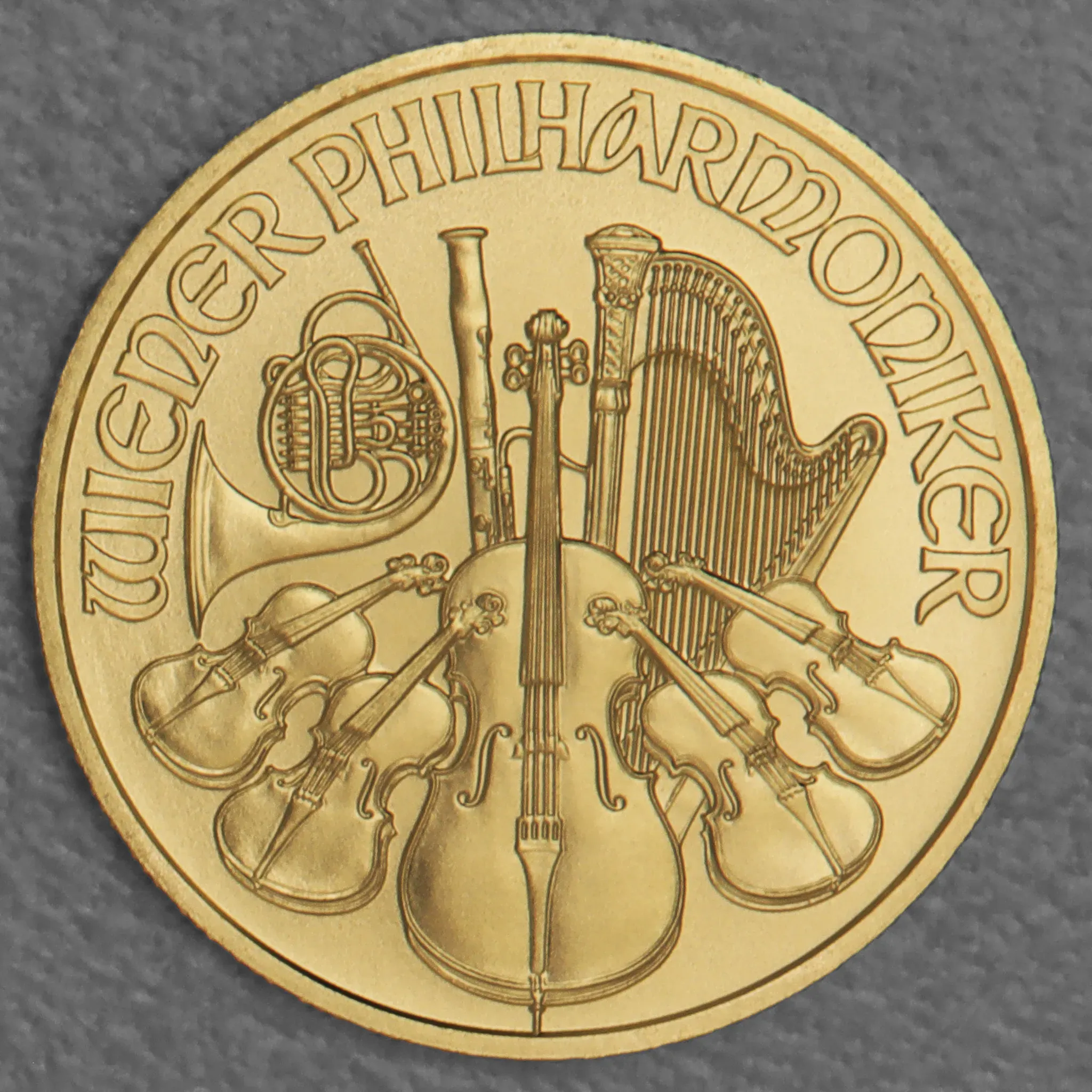 Goldmünze 1/4oz Wiener Philharmoniker aktueller Jahrgang (Österreich)