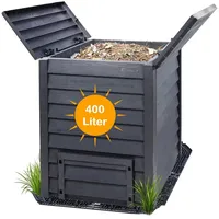YourSol Thermo Wood Komposter 400 L, inkl Bodengitter, Komposter