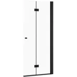 Schöner Wohnen Gretia Walk-In-Dusche rechts 90 x 200 cm ESG Klar/Mattschwarz