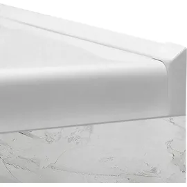 Polysan Siko Laguna Abdeckleiste 2 x 195 cm Weiß