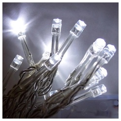 Nipach LED-Lichterkette BI11576 30er LED Lichterkette kaltweiß