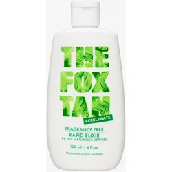 The Fox Tan Fragrance Free Rapid Tanning Elixir, Melanin Booster, Schnelle Bräune, 120ml 0,14 kg