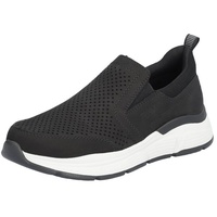 Rieker Sportliche Slipper Schwarz 43 EU - Schwarz